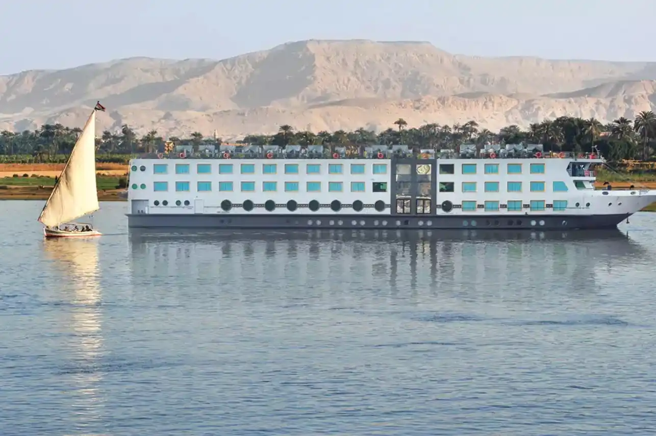 Exterior view of the M.S. Esplanade Nile Cruise Nile cruise ship